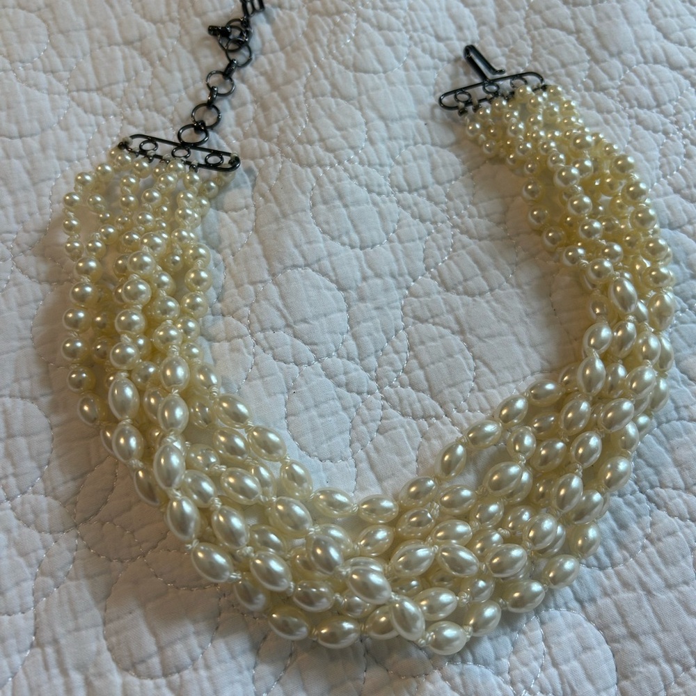layered Pearl Necklace